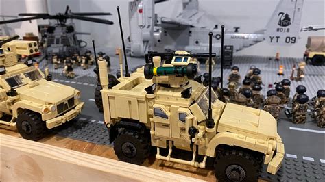 Massive Lego Military base MOC!! - YouTube