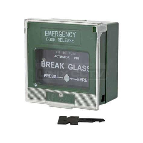 BREAK GLASS EMERGENCY DOOR RELEASE – UNIX CCTV
