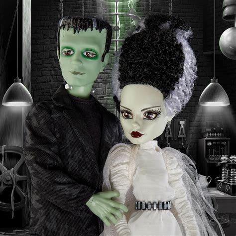 Frankenstein & Bride of Frankenstein Monster High Skullector Doll Set – Mattel Creations