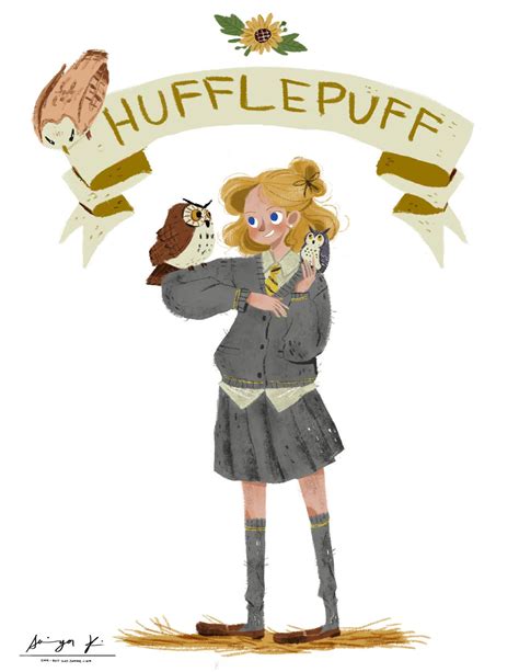 INK-DOT-KAY | Harry potter drawings, Harry potter art, Hufflepuff