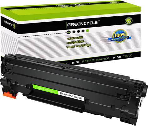 Amazon.com: greencycle Compatible Replacement for Hp 134A Black Toner ...