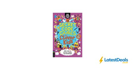 Secret Code Games for Clever Kids - Paperback, £2 at Amazon