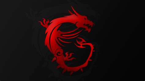 MSI Blue Dragon Wallpaper