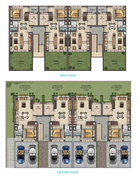 AKOYA MOD Townhouses Floor Plan