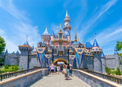 Top image: Sleeping Beauty Castle at Disneyland on May 27, 2022, in ...