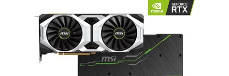 MSI NVIDIA GeForce RTX 2080 Ti 11GB VENTUS OC Turing Graphics Card ...