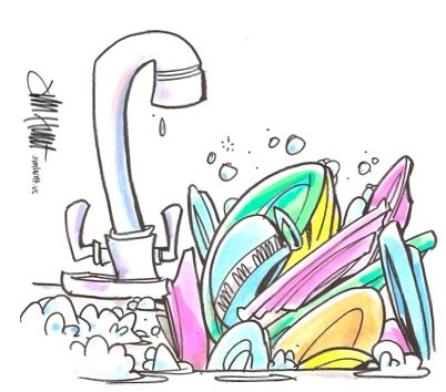 Dirty Kitchen Sink Cartoon Images & Pictures - Becuo - Cliparts.co