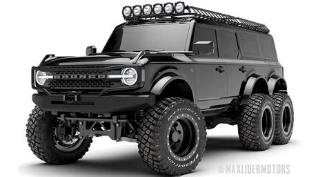 Of Course The New Ford Bronco Is Getting A Six-Wheeled Conversion ...