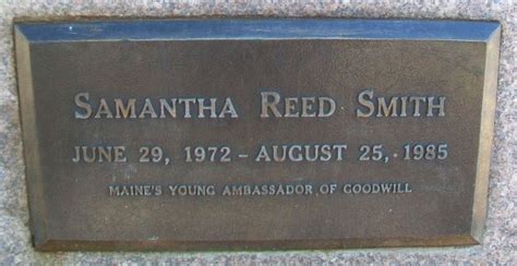 Samantha Reed Smith Historical Marker