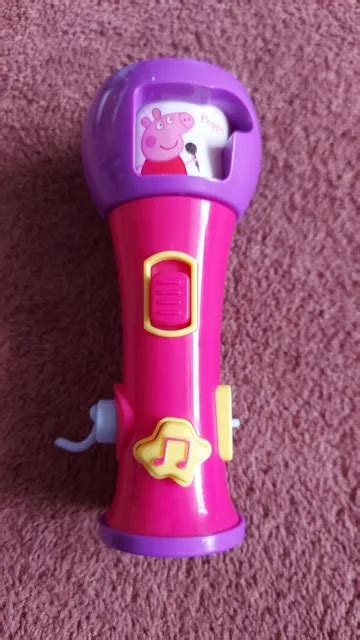 PEPPA PIG SING Along Microphone £7.50 - PicClick UK