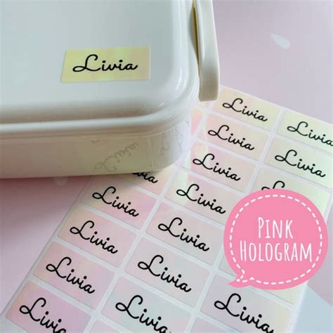 Waterproof Name Labels Waterproof Name Stickers School - Etsy