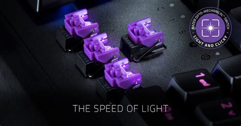 Razer Opto-Mechanical Switches vs Cherry MX