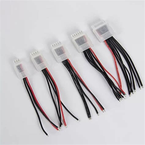 20pcs rjxhobby lipo battery plug connector ab clip buckle for 2s-6s ...