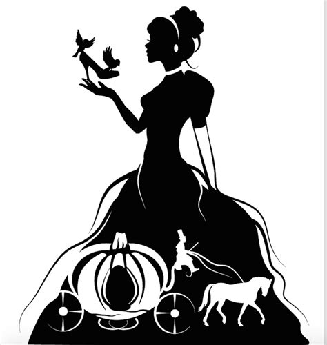 Free 198 Princess Belle Silhouette Svg SVG PNG EPS DXF File