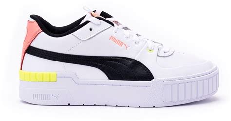 PUMA Leather Sneakers in White - Lyst