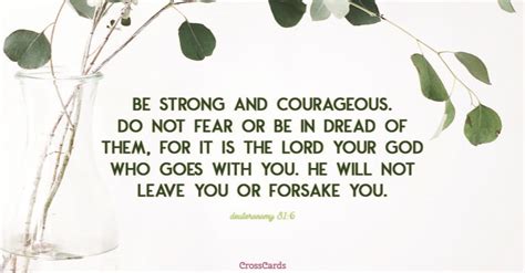 Deuteronomy 31:6 - Inspirations