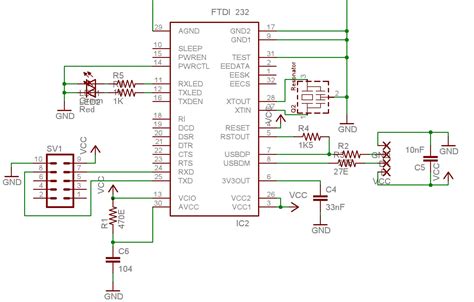 Rs232 To Usb Converter Circuit Diagram