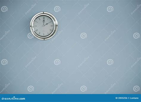 Office Clock stock photo. Image of time, seconds, blue - 2855256