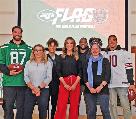 First ever UK NFL Flag league for girls launched with help of Jets and Bears