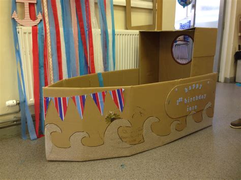 diy pirate ship cardboard - Alida Farias