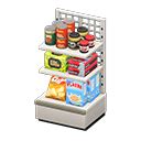 Store shelf - White - Pantry staples | Animal Crossing (ACNH) | Nookea