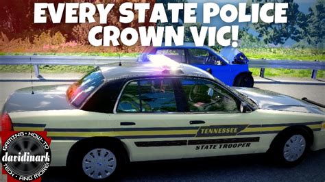 BeamNG Drive - EVERY State Police CROWN VIC! BeamNG Drive mods - YouTube