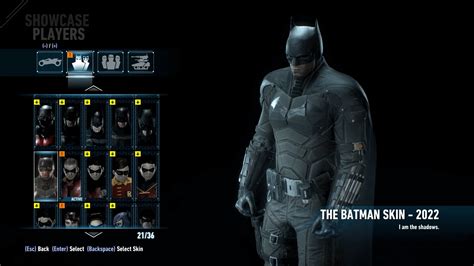 Do we know when The Batman skin will actually be released? : r/BatmanArkham