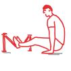 L Sit Elastic Support exercise - Mover.tips