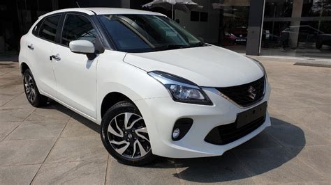 Suzuki Baleno Facelift Pearl Arctic White with Alloy 4K 60FPS|Daylight|Exterior,Interior&Boot ...