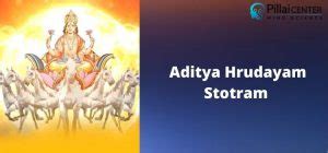 Benefits of Aditya Hrudayam Stotram & English Transliteration