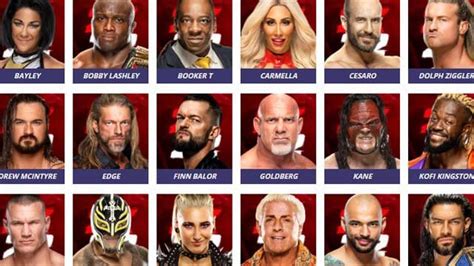 WWE 2K22 Roster: Full List of All Superstars, Legends & DLC (so far) : r/WWEGames