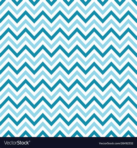 Light blue chevron retro decorative pattern Vector Image