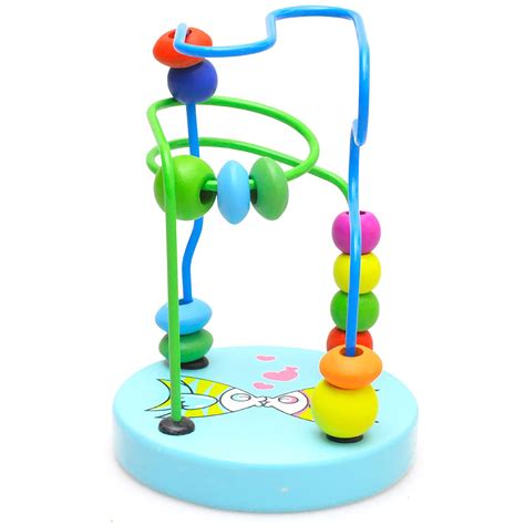 Educational Toys For Baby Kids Children Colorful Toy Mini Around Beads ...