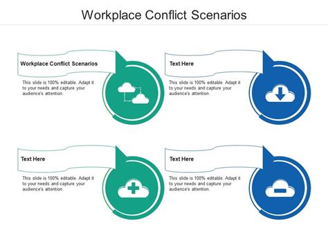 Workplace Conflict Scenarios Ppt Powerpoint Presentation Infographics Example Topics Cpb ...