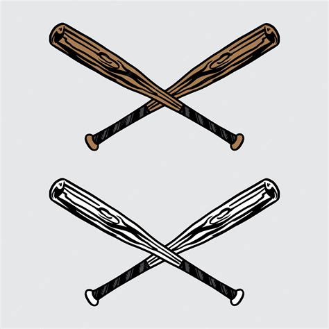 Baseball Bat Vector