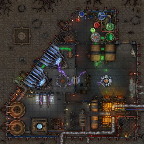 Izzet Power Plant | Inkarnate - Create Fantasy Maps Online