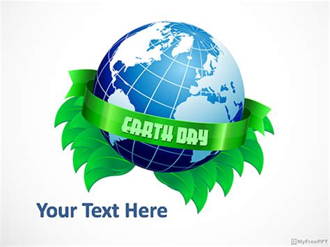 World Earth Day PowerPoint Template - Download Free PowerPoint PPT