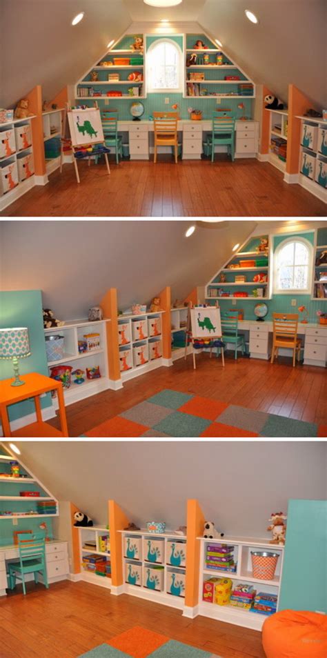 20+ Clever Storage Ideas For Your Attic - Hative