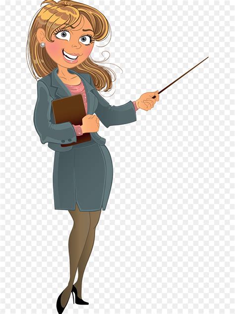 Animation Teacher - Cartoon teacher png download - 699*1200 - Free Transparent png Download.