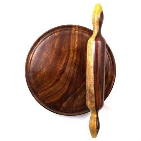 Brown Wooden Chakla Belan Set at Rs 200/set in Saharanpur | ID: 22423525330