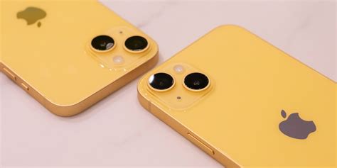 First Look at the Apple iPhone 14 and 14 Plus in "Yellow" | Flipboard