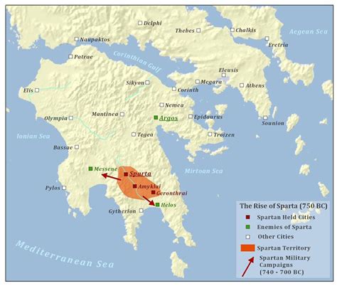 The Rise of Sparta | Sparta, Historical maps, Sparta map