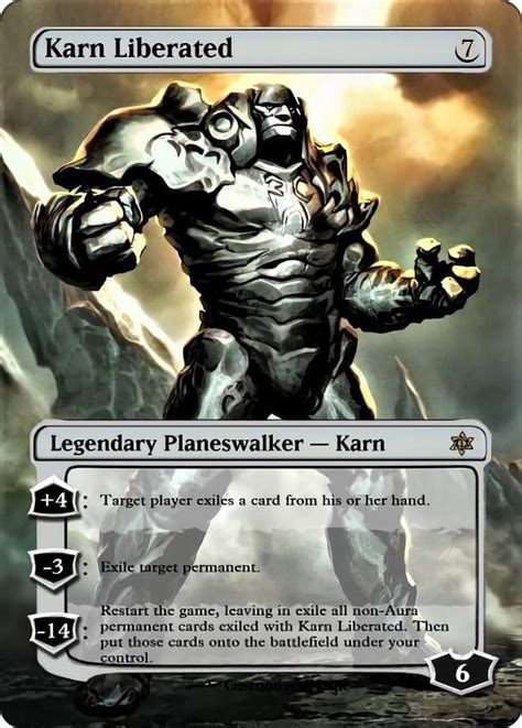 Karn Liberated | Magic The Gathering Proxy Cards