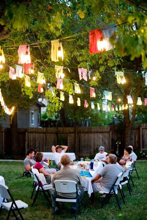 Backyard parties | Backyard party decorations, Backyard birthday parties, Backyard birthday