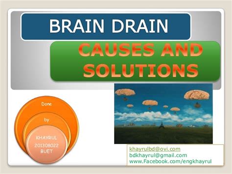 Brain drain Causes and Solutions