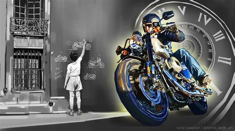 ArtStation - My Dream Bike