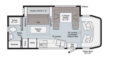 2017 Winnebago Travato Floor Plan | Floor Roma