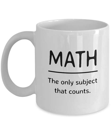 Math Teacher Mug by Happy Gift, 11 oz Funny Coffee Mugs - Math Mug, Student Teacher Gifts ...