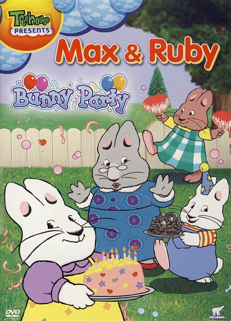 Max & Ruby - Bunny Party on DVD Movie