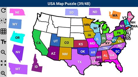 Map Of Usa Quiz – Topographic Map of Usa with States